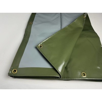 Mikel krycí plachta s oky, PVC 3 x 4 m 550 g/m² 3128134