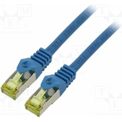Goobay 69383 Patch S/FTP Kat: 6a RJ45 vidlice z obou stran lanko Cu