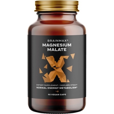 BrainMax Magnesium Malate 90 rastlinných kapsúl