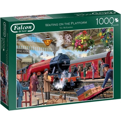 Falcon Jumbo Čekání na peróně 1000 dílků