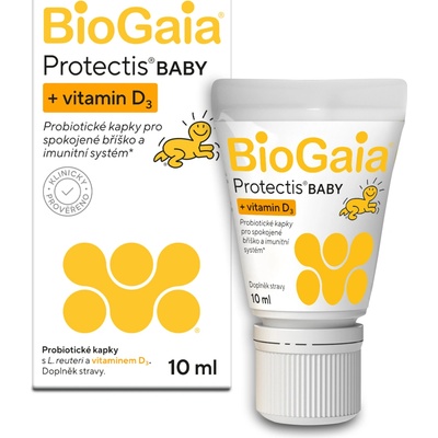 BioGaia Protectis BABY + vit.D3 probio. kapky 10 ml