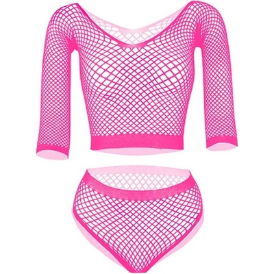 Bodystocking Set 04 Pink