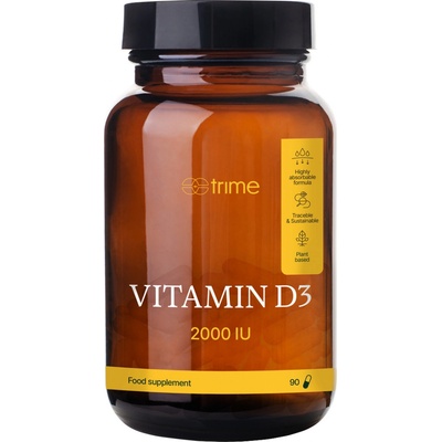 Trime Vitamín D3, cholekalciferol 2000 IU 90 kapslí