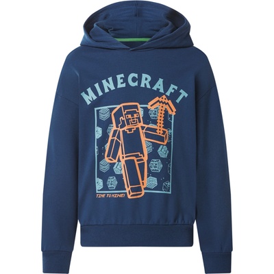 Chlapecká mikina Minecraft modrá