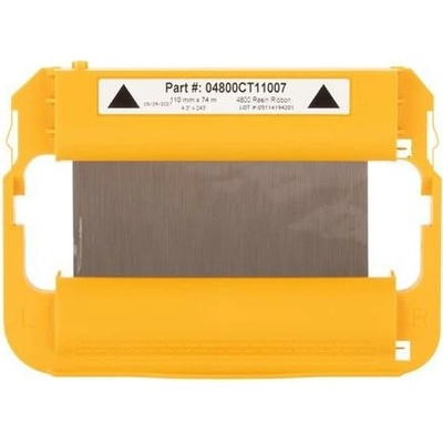 Zebra Resin Ribbon, 110mmx74m (4.33inx242ft), 4800; Standard, Cartridge
