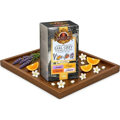 Basilur All Natural Earl Grey Assorted černý čaj 20 ks