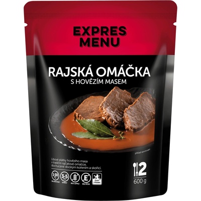 EXPRES MENU rajská omáčka s hovězím masem 600 g – Hledejceny.cz