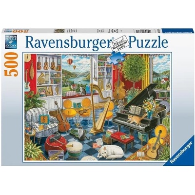 Ravensburger 168361 Hudební místnost 500 dílků
