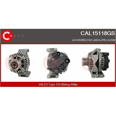 generátor CASCO CAL15118GS