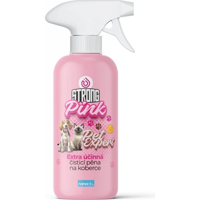 Nanolab PINK Čisticí pěna na skvrny od mazlíčků 500 ml