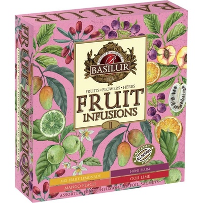Basilur Fruit Infusions Assorted Vol.III přebal gastro 40 ks