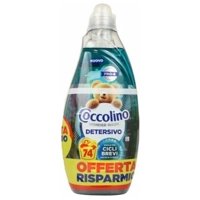 Coccolino Wonder Wash Ultra Clean prací gél 2 x 1,48 l 37 PD