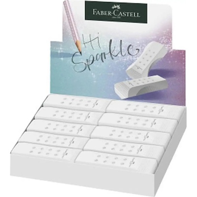 Faber-Castell Guma RollOn Sparkle biela