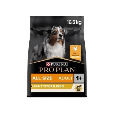 Pro Plan All Sizes Adult Light Sterilised kuře 16,5 kg