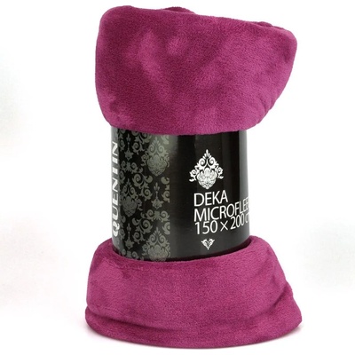 QUENTIN deka microfleece AK-2396 ostružinová Fuchsiová 150x200