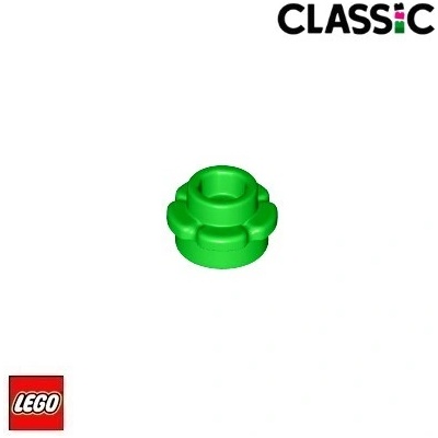LEGO® 24866 KVĚTINA 1x1 5 lístků Světle-Zelená