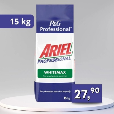 Ariel Professional prášok biele 15 kg