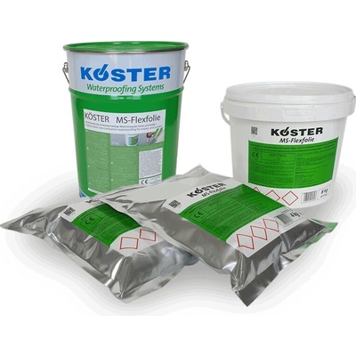 KÖSTER MS Flex Foil hydroizolácia - Sivá, 25kg
