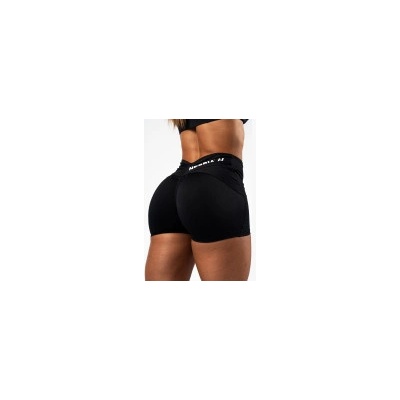 Nebbia tvarující šortky s V-shaped pasem Strong Beauty černé