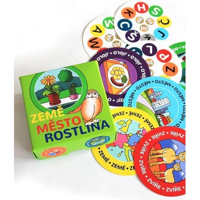 Země, město, rostlina...