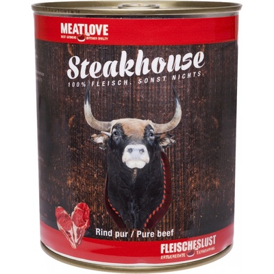 Meatlove Steakhouse 100% hovädzie 800 g