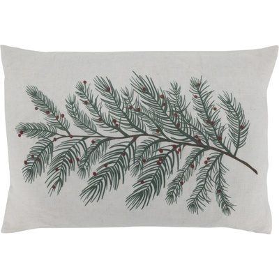 Chic Antique Ľanový obal na vankúš Fir Branch 35x50