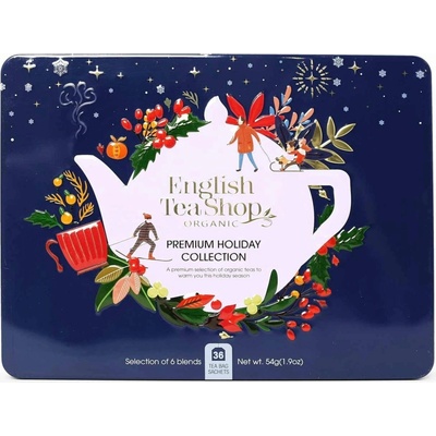 English Tea Shop Organic Premium Holiday Collection Blue 36 ks