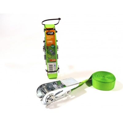 JUMBO Popruh s ráčnou 1 x 400cm / 250kg / fluo green