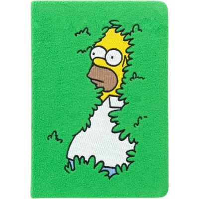 CurePink Poznámkový blok The Simpsons Simpsonovi Homer v křoví A5 14,8 x 21,0 cm CPA5083 – Hledejceny.cz