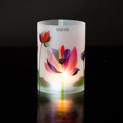 Stínítko na čajovou svíčku Inspiration Sacred Lotus – Hledejceny.cz