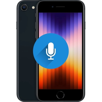 Apple iPhone SE 2022 - Výmena mikrofónu - nepočuť ma pri hovore