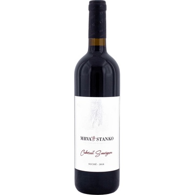 Mrva & Stanko Cabernet Sauvignon Suché Vinodol 14% 0,75 l (čistá fľaša)