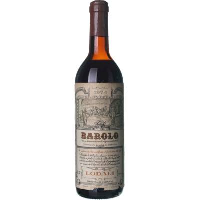 Lodali Barolo suché červené 1974 0,72 l (holá láhev)