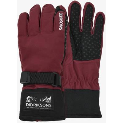 Didriksons Lovas Five Finger Glove 2 anemon red