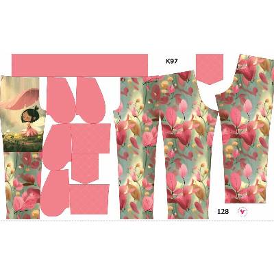 Takoy Panel se střihem rozšířené softshellové kalhoty víla Aria 128 - Jarní softshell