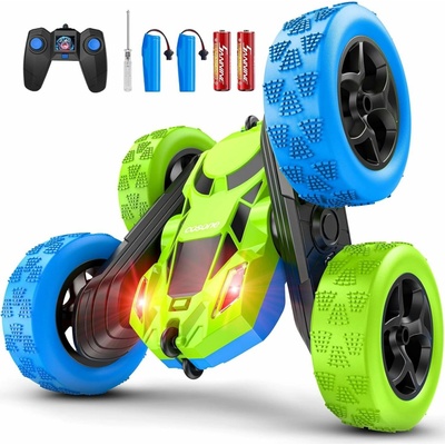 Cosone RC stunt auto 360° otočné, modro-zelené RTR