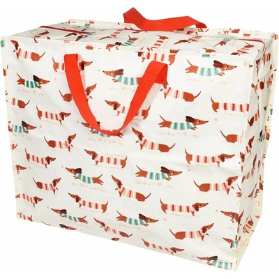 Rex London Úložný box na oblečenie z recyklovaného plastu 28x58x48 cm Sausage Dog