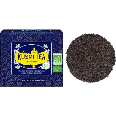 Kusmi Tea Bio organický čaj Anastasia mušelínové 20 ks