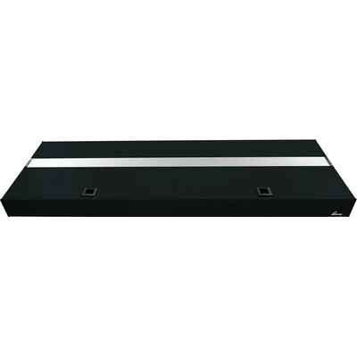 Diversa LED Expert 20W Akvarijní kryt hliníkový rovný černý 100 x 40 cm