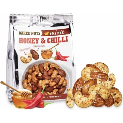 Mixit Oříšky z pece do kapsy med a chilli 60 g