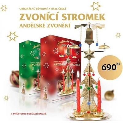 Andělské zvonění zvonící stromek – Hledejceny.cz