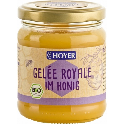 HOYER Bio Gelée Royale v medu 250 g