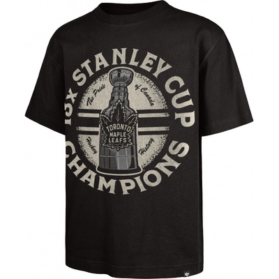 47 Brand pánské tričko Toronto Maple Leafs Sigma ’47 Foundation Tee
