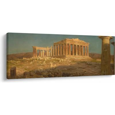 Obraz - Frederic Edwin Church, The Parthenon, reprodukce, jednodílný 145x58 cm