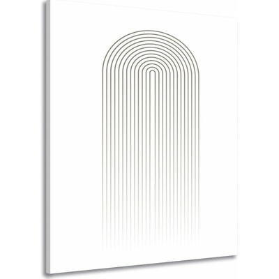 Obraz minimalistická dúha Mid-Century