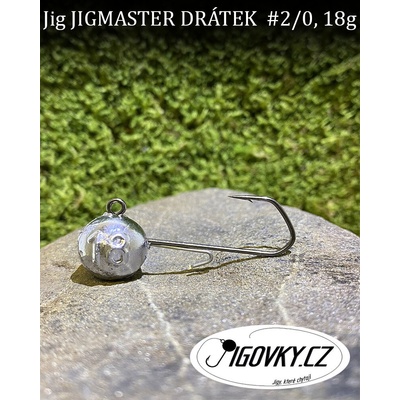 Jigovky.cz Jigové hlavičky Jigmaster Drátek vel.2 18g 5 ks