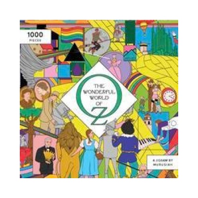 Jigsaw The Wonderful World of Oz Puzzle A Movie 1000 dílků