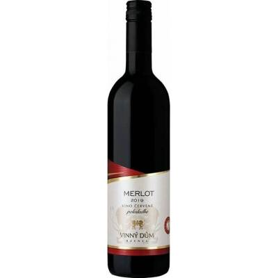 Merlot Vinný dům Bzenec 11,5% 0,75 l (holá láhev)