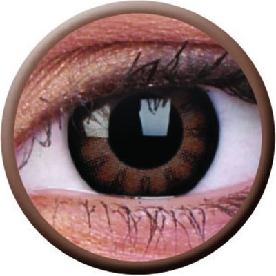 MaxVue ColorVue Big Eyes Sexy Brown tříměsíční dioptrické 2 čočky – Hledejceny.cz