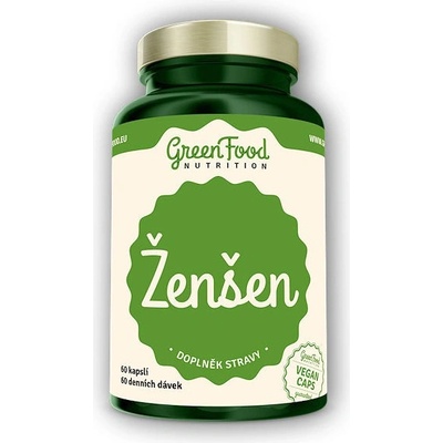 GreenFood Ženšen 60 kapsúl